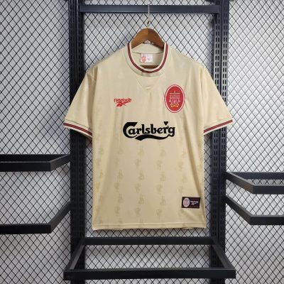 Liverpool Retro Football Jersey Away Custom Shirt 1996/97