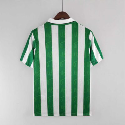 Alternative view of Real Betis Retro Jersey Home Soccer Shirt 1994/95
