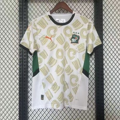 Côte d'Ivoire Soccer Jersey Away Custom Shirt 2025