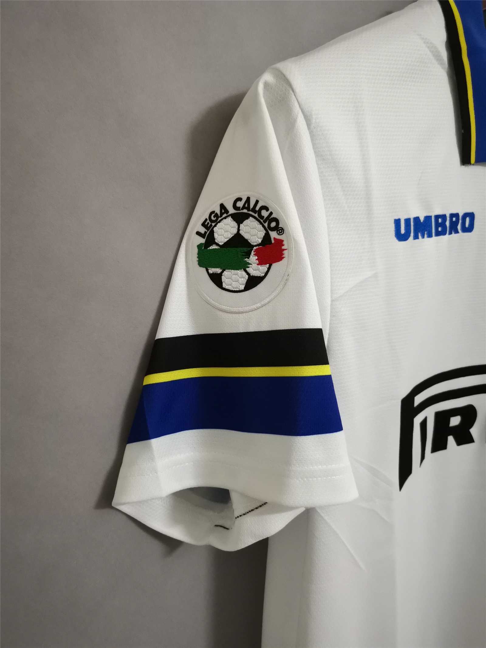 Inter Milan Jersey Custom Away Soccer Jersey 1997/98 - Image 2