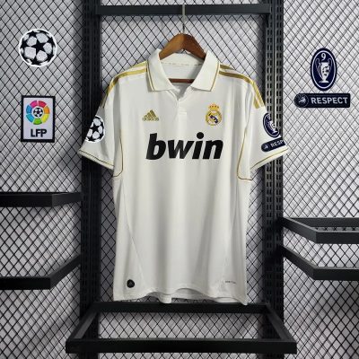 Real Madrid Retro Jersey Home Soccer Custom Shirt 2011/12