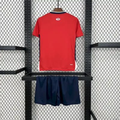 Alternative view of Lille OSC Soccer Jersey Home Kids Kit Jersey+Shorts 2024/25