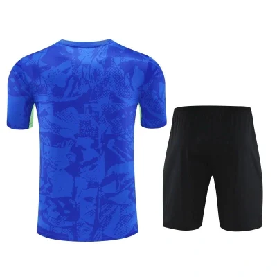 Alternative view of Barcelona Training Jersey Kit Blue 2025/26