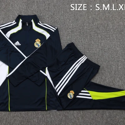 Alternative view of Real Madrid Training Kit (Sweatshirt+Pants) Cyan 2025/26